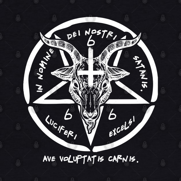 BAPHOMET - SIGIL OF SATAN - THE OCCULT by Tshirt Samurai